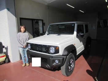 ジムニ－シエラ　納車式です！！